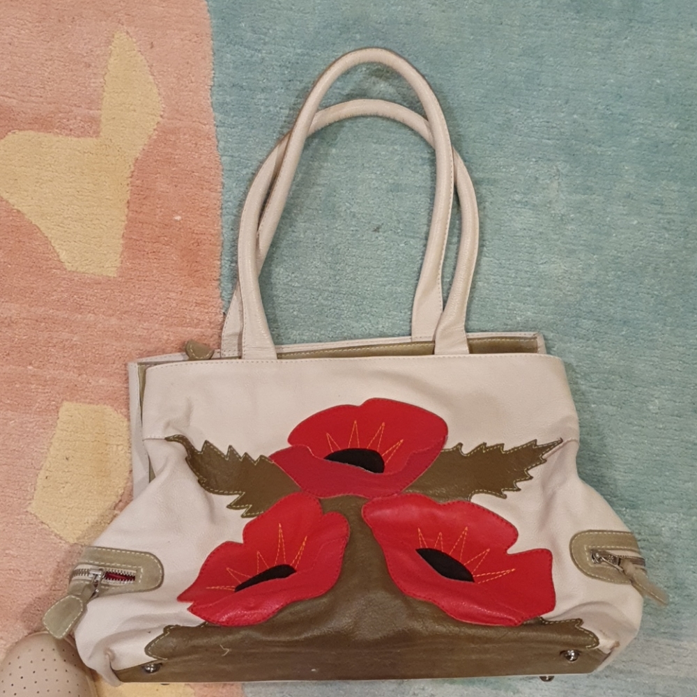 Original leather tote bag
